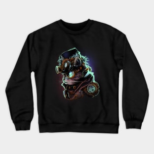 Steampunk cat Crewneck Sweatshirt